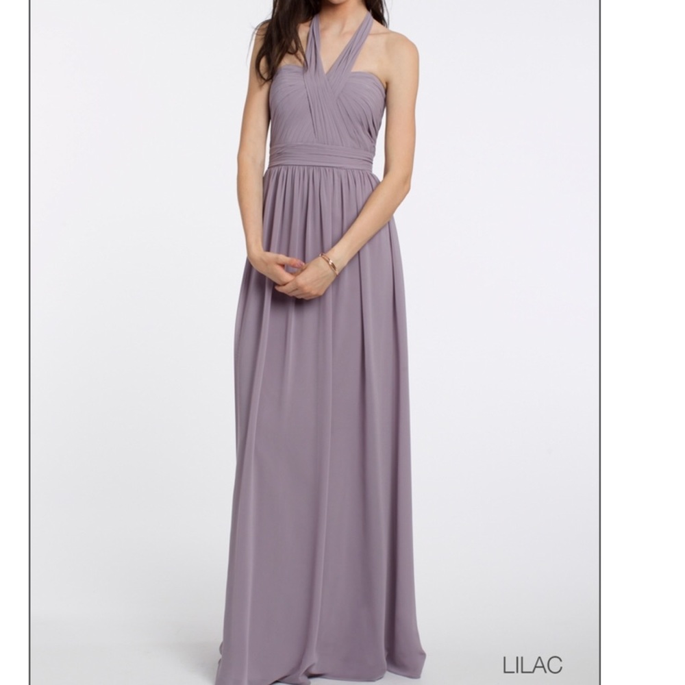 Lilac/ purpleish bridesmaid dress